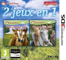 2 Jeux en 1 - Mon Poulain 3D + Mon Haras 3D Tous en Selle