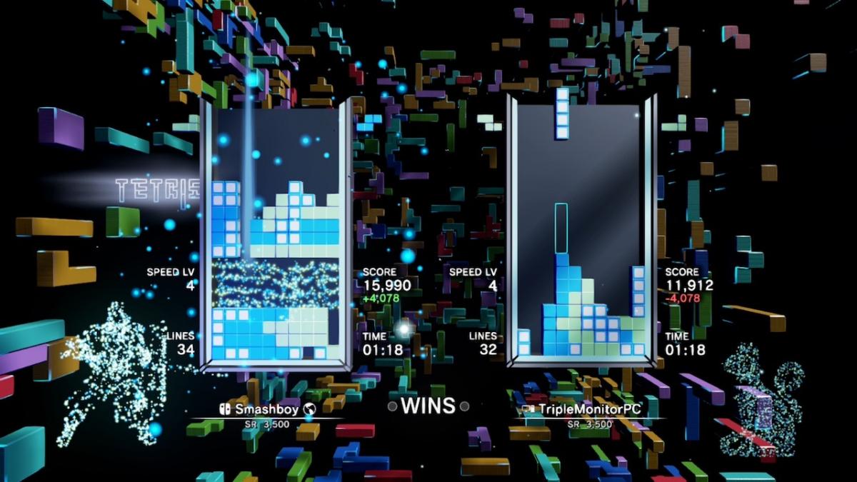 Image Tetris Effect : Connected 5