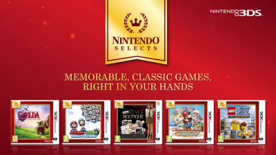 5 nouveaux jeux 3DS pour les Nintendo Selects en Europe