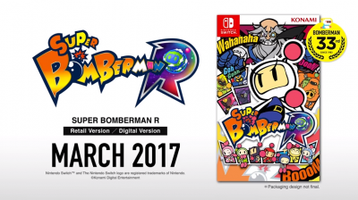 Super Bomberman R annoncé sur Switch