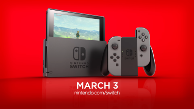 La campagne marketing de la Switch est lancée