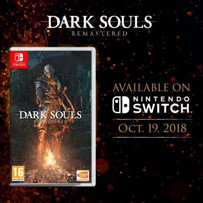 Dark Souls Remastered en octobre sur Switch