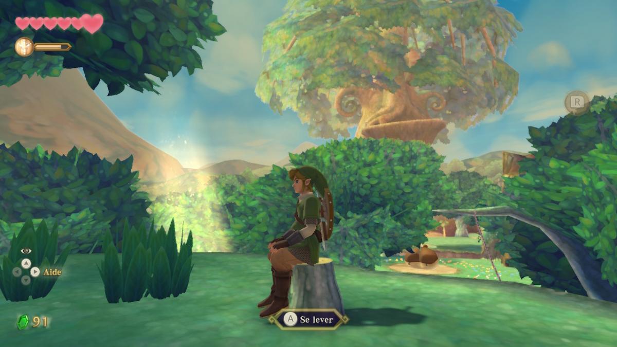 S'asseoir et admirer un tableau, la passion de Link