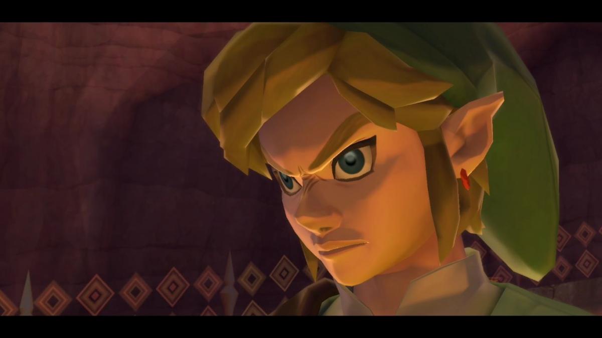 En HD, on peut admirer le froncement des sourcils de Link