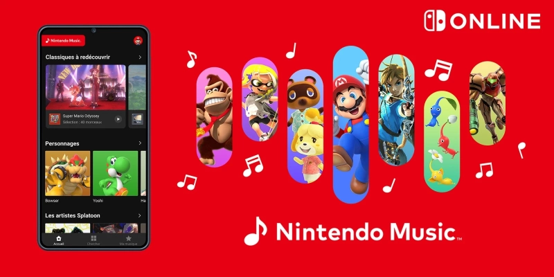 A la une : On décrypte l'appli Nintendo Music !