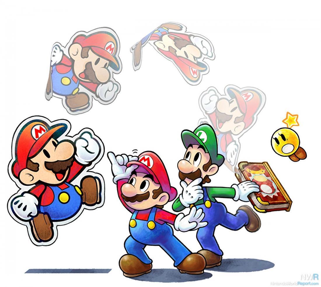Image Mario & Luigi : Paper Jam Bros. 1