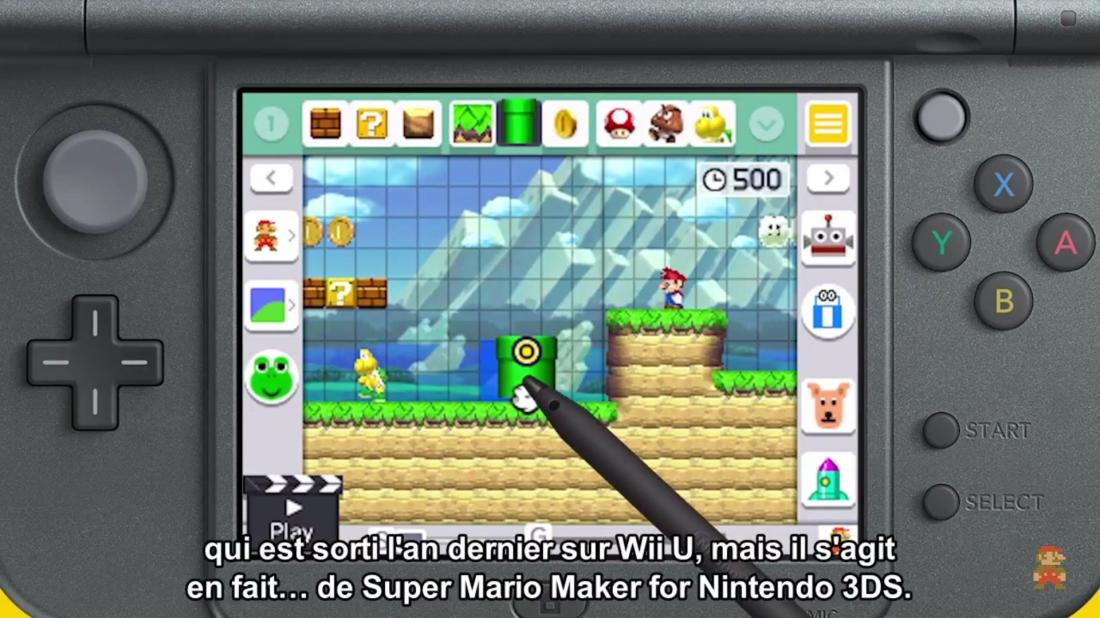Image Super Mario Maker for Nintendo 3DS 1