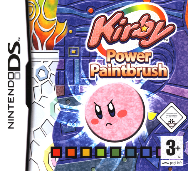 Jaquette de Kirby : Le Pinceau du Pouvoir