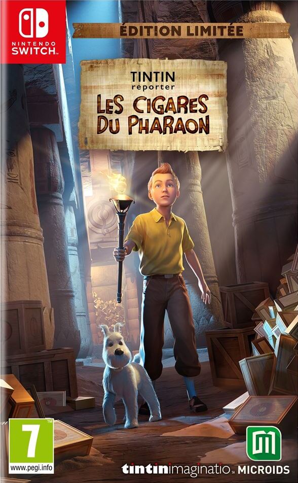 Jaquette de Tintin Reporter : Les Cigares du Pharaon