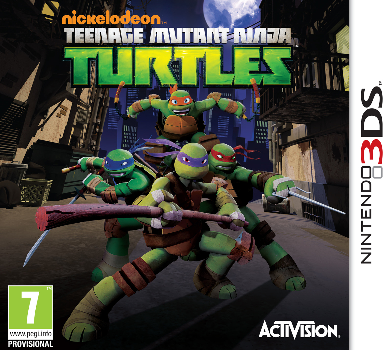 Jaquette de Nickelodeon : Teenage Mutant Ninja Turtles