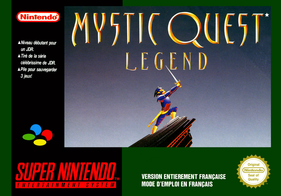 Jaquette de Mystic Quest Legend
