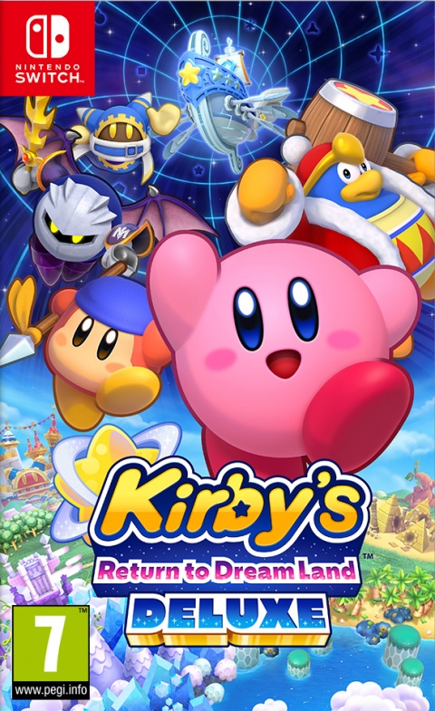 Jaquette de Kirby's Return To Dream Land Deluxe