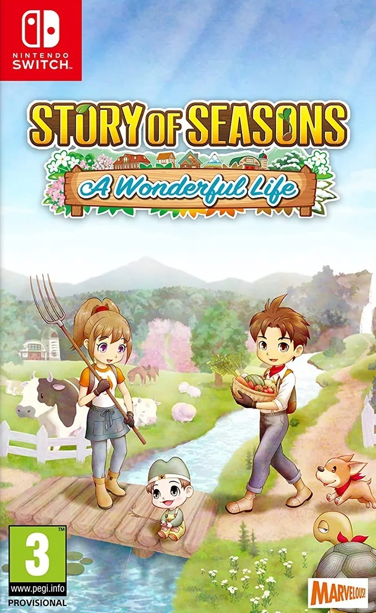Jaquette de Story of Seasons : A Wonderful Life