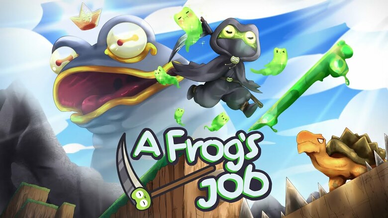 Jaquette de A Frog’s Job