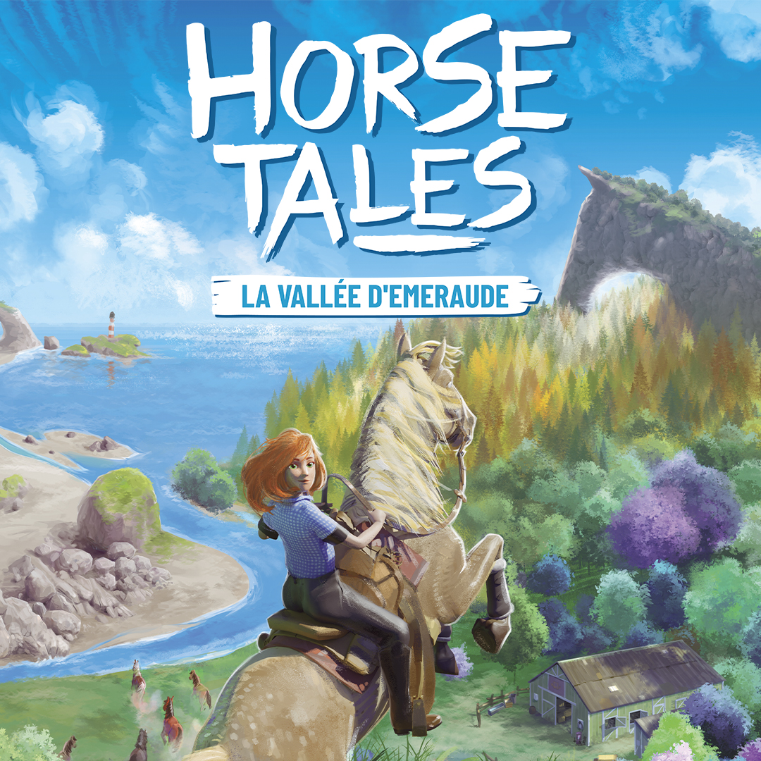 Jaquette de Horse Tales : La Vallée d'Emeraude
