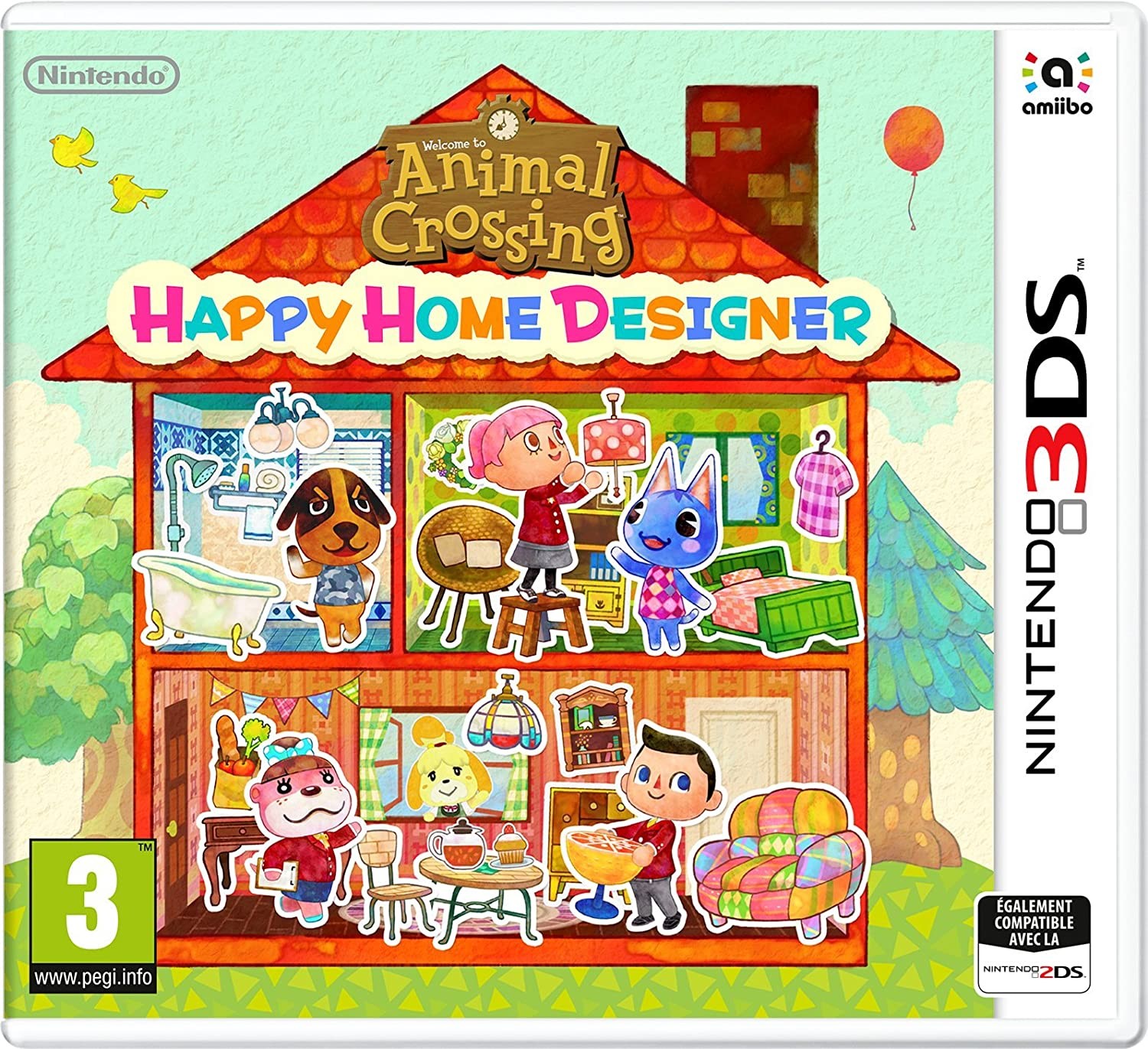 Jaquette de Animal Crossing : Happy Home Designer