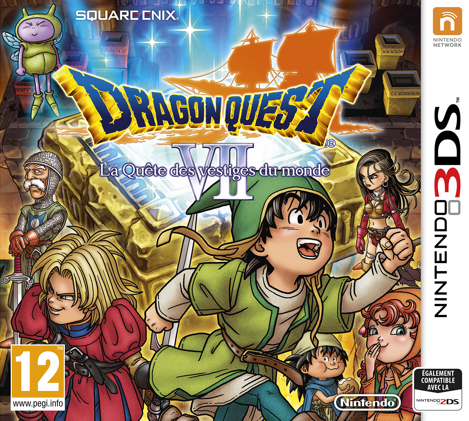 Jaquette de Dragon Quest VII : La Quêtes des vestiges du monde