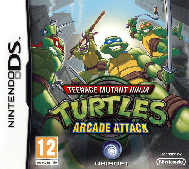Jaquette de Teenage Mutant Ninja Turtles : Arcade Attack