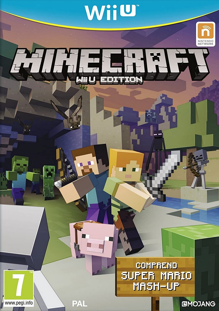 Jaquette de Minecraft : Wii U Edition