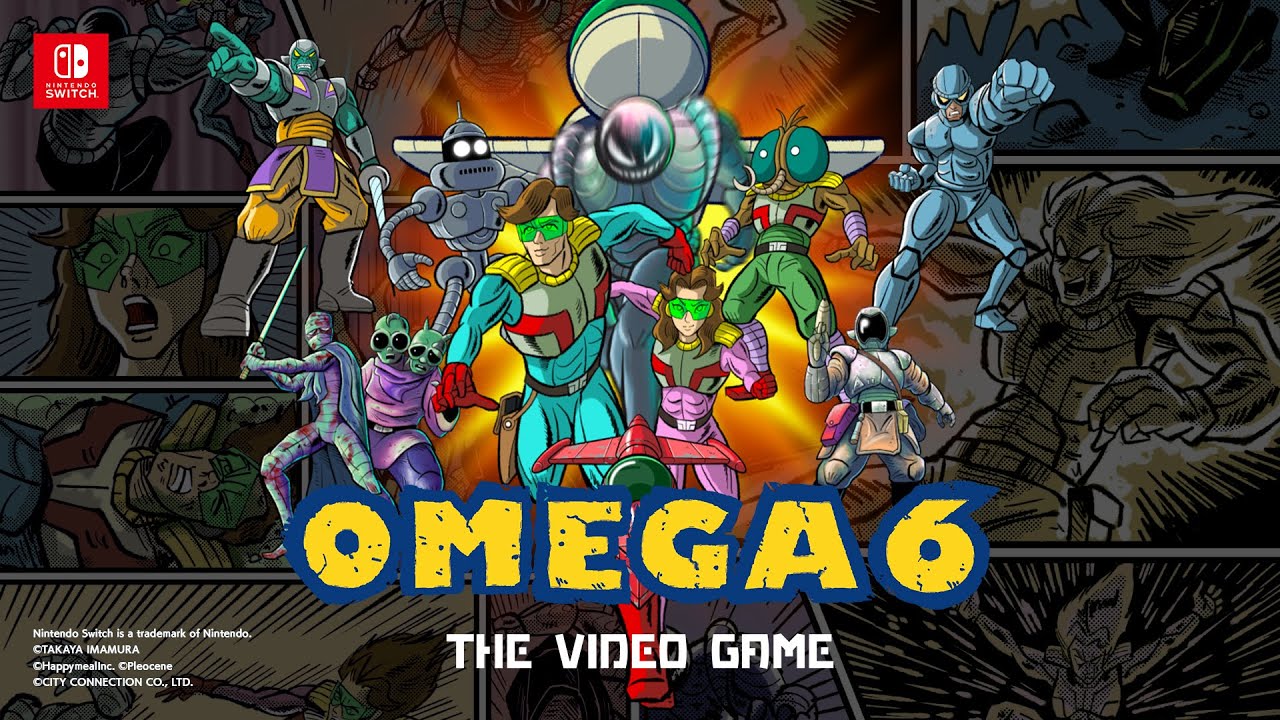Jaquette de Omega 6 : The video game