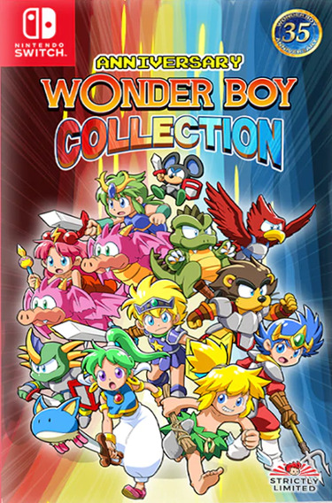 Jaquette de Wonder Boy Anniversary Collection
