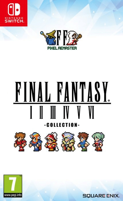 Jaquette de Final Fantasy Pixel Remaster