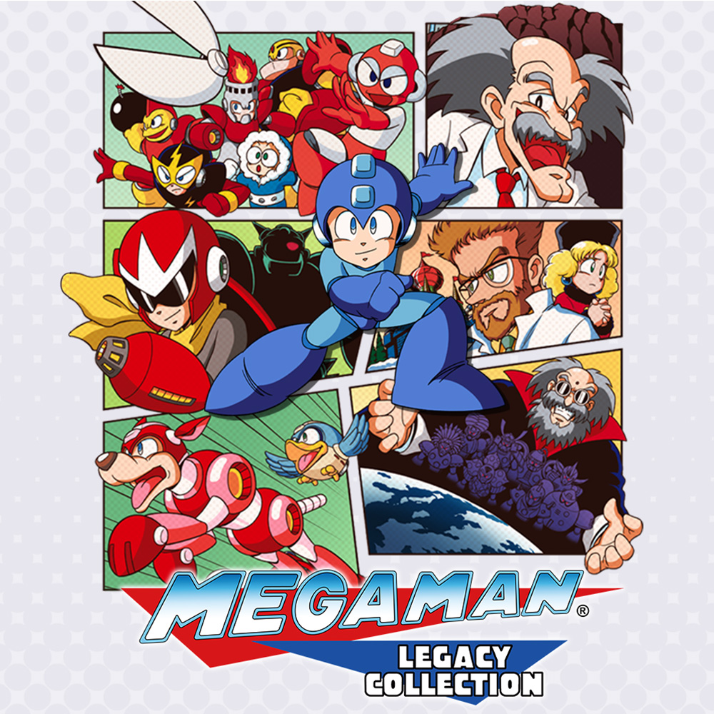 Jaquette de Mega Man Legacy Collection
