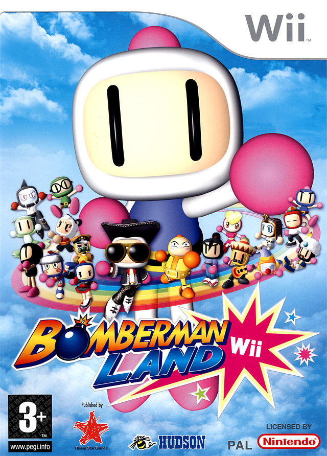 Jaquette de Bomberman Land