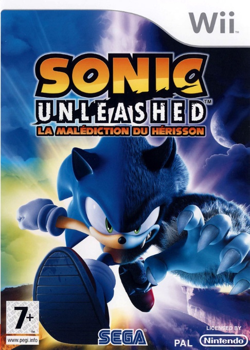 Jaquette de Sonic Unleashed : La Malédiction du Hérisson