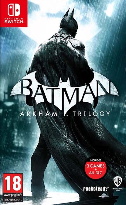 Jaquette de Batman : Arkham Trilogy