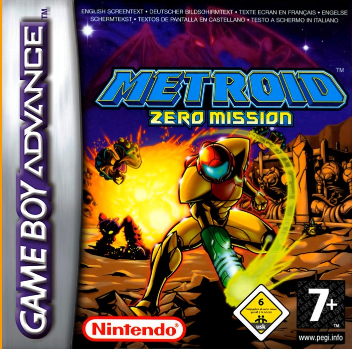 Jaquette de Metroid : Zero Mission