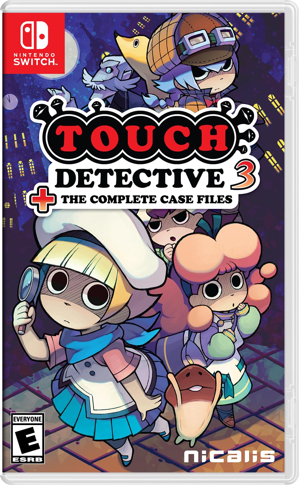 Jaquette de Touch Detective 3 + The Complete Case Files