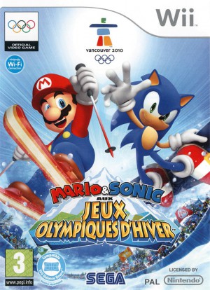 Jaquette de Mario & Sonic aux Jeux Olympiques d'Hiver