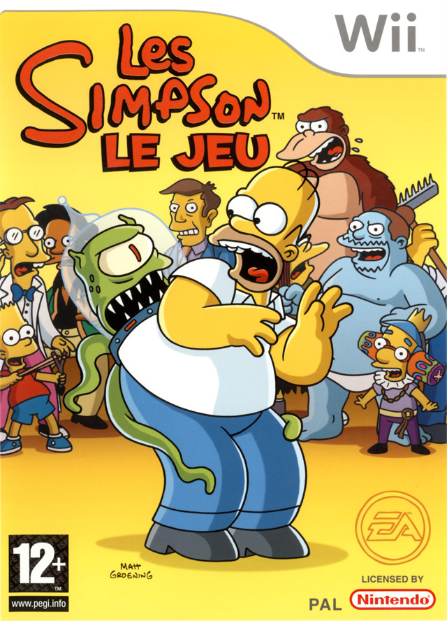 Jaquette de Les Simpson : Le Jeu