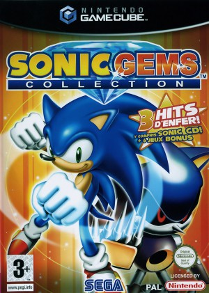Jaquette de Sonic Gems Collection