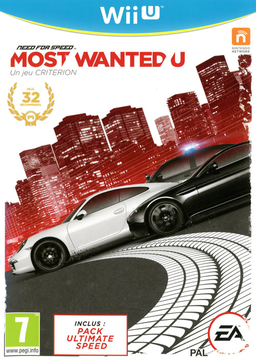 Jaquette de Need for Speed : Most Wanted U