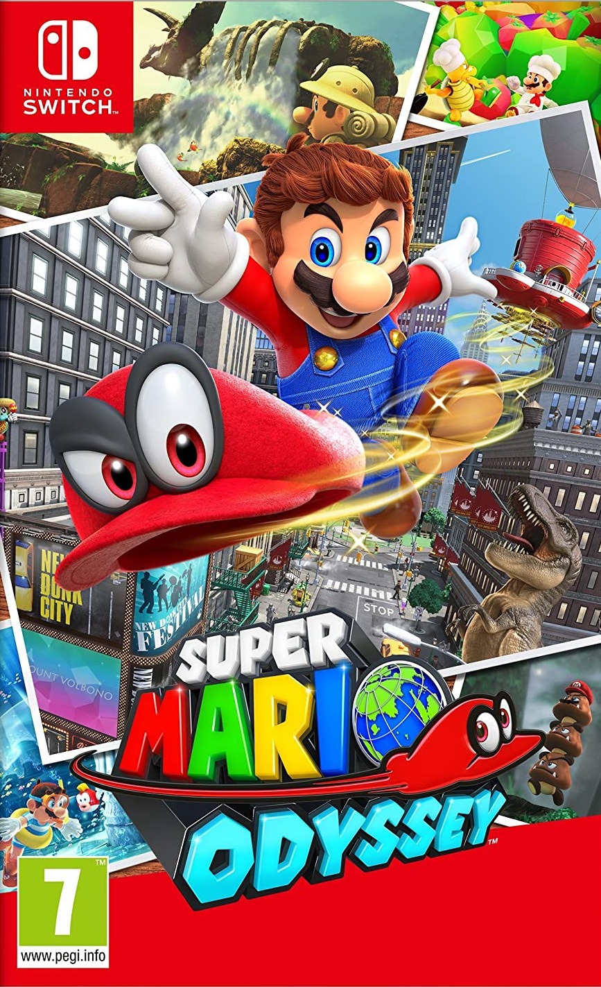 Jaquette de Super Mario Odyssey