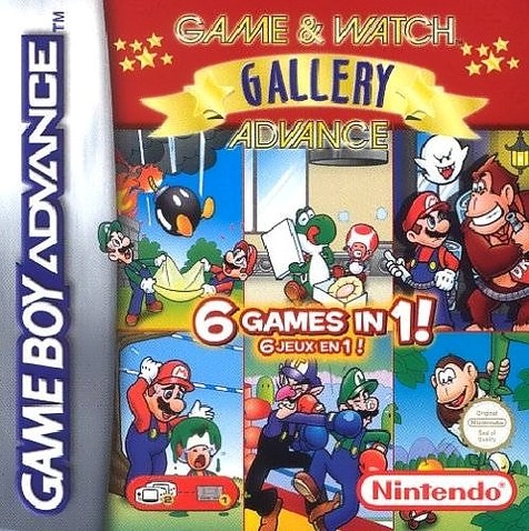Jaquette de Game & Watch Gallery Advance