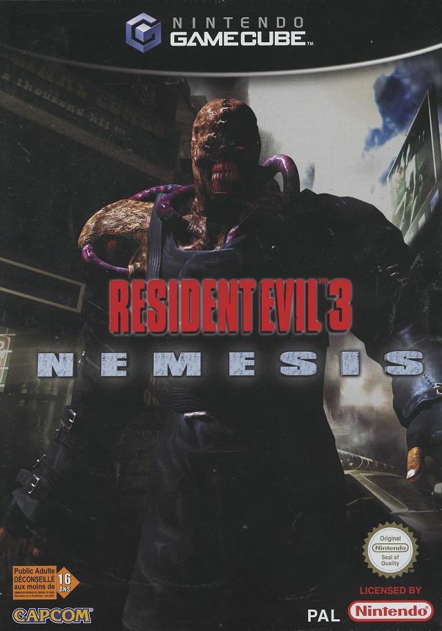 Jaquette de Resident Evil 3 : Nemesis