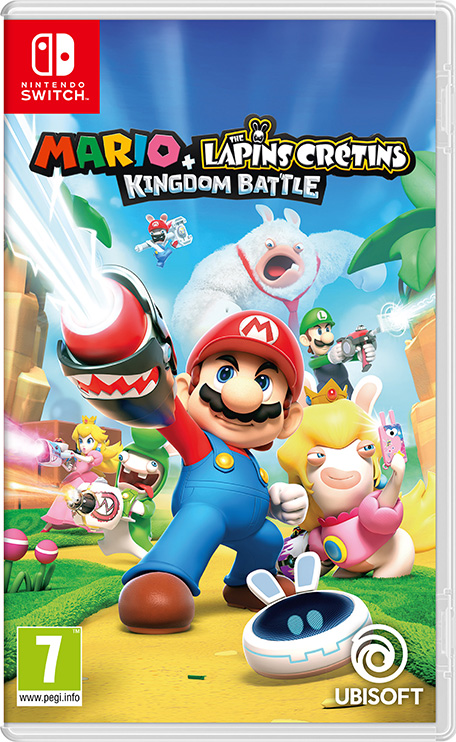 Jaquette de Mario + The Lapins Crétins : Kingdom Battle