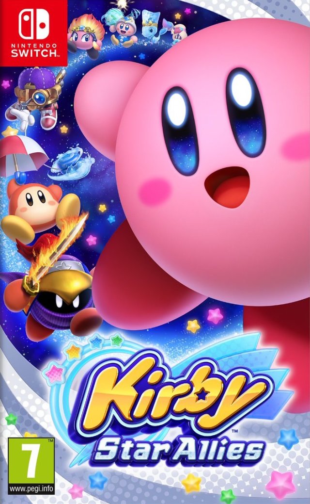 Jaquette de Kirby Star Allies