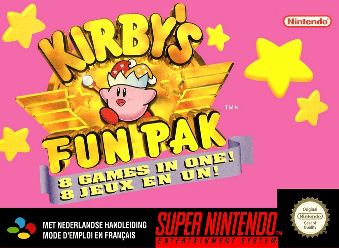 Jaquette de Kirby's Fun Pak