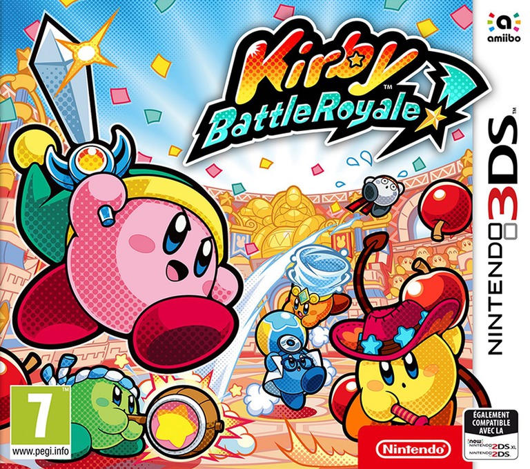 Jaquette de Kirby Battle Royale