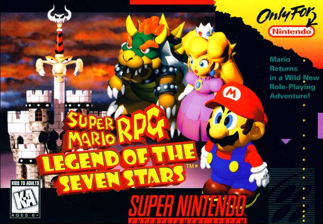 Jaquette de Super Mario RPG : Legend of the Seven Stars