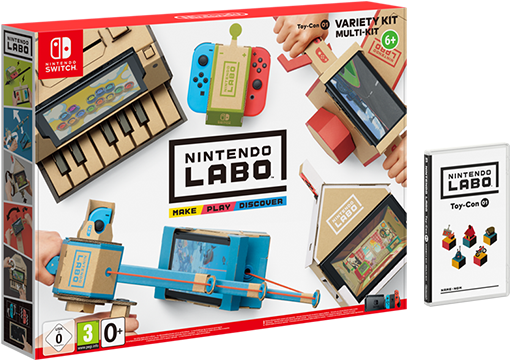 Jaquette de Nintendo Labo Toy-Con 01 : Multi-Kit