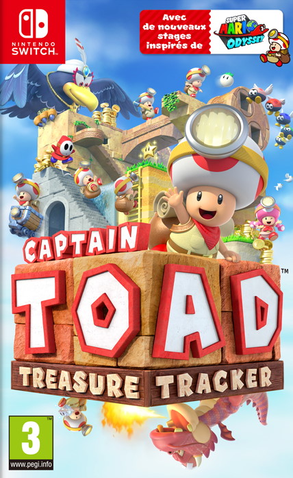 Jaquette de Captain Toad : Treasure Tracker