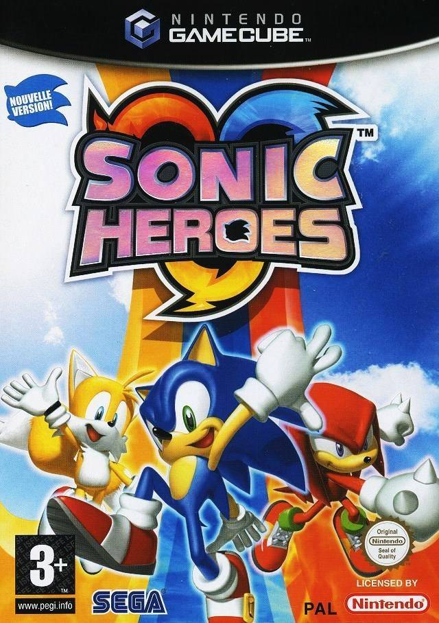 Jaquette de Sonic Heroes