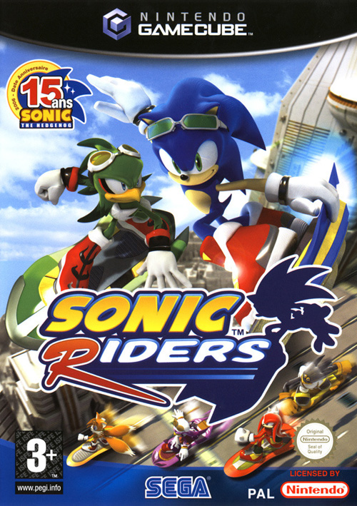Jaquette de Sonic Riders