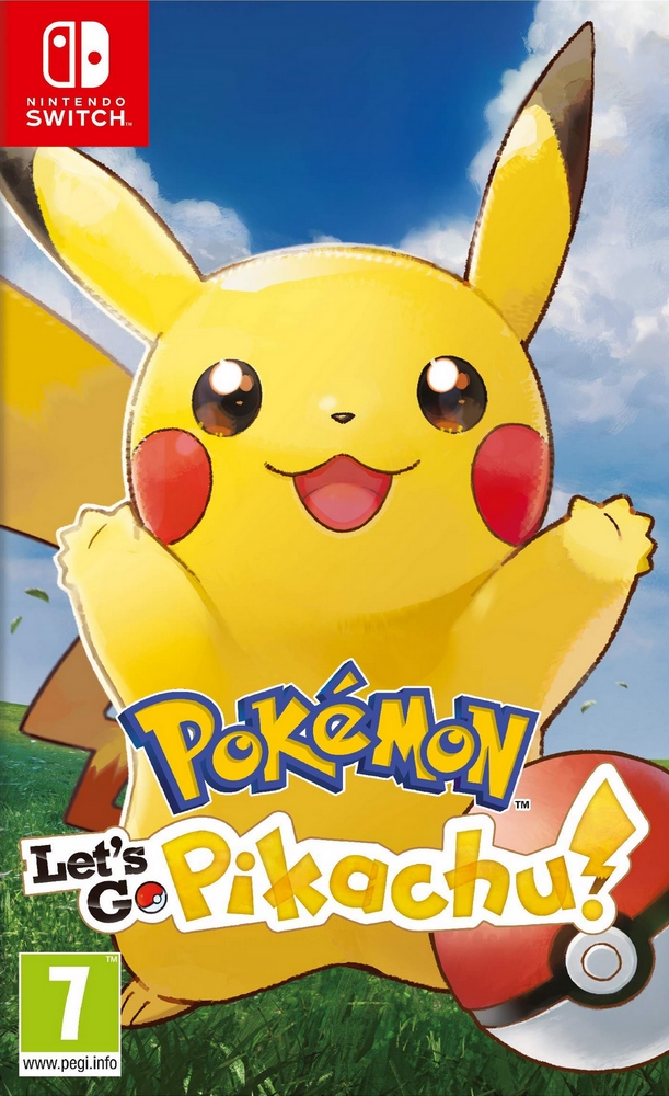 Jaquette de Pokémon Let's Go Pikachu