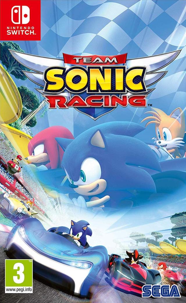 Jaquette de Team Sonic Racing
